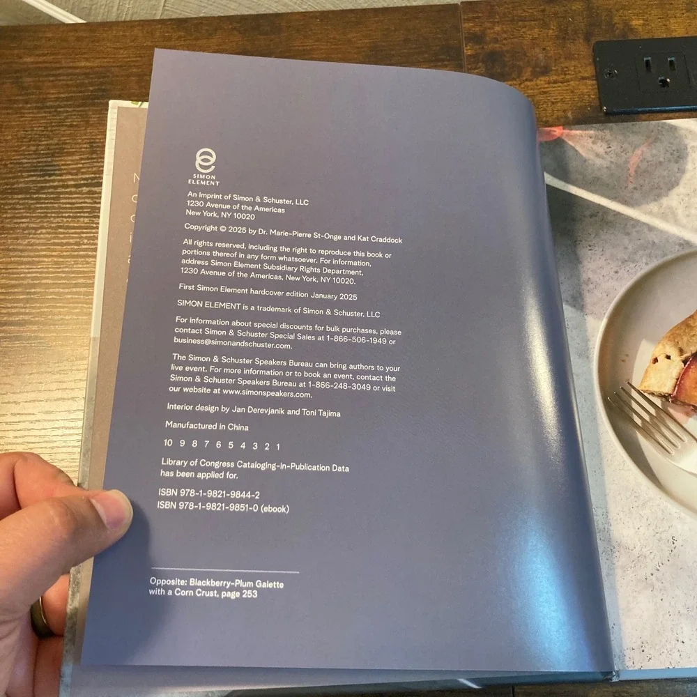 Eat Better Sleep Better Cookbook Dr Marie-Pierre St-Onge Kat Craddock Hardcover